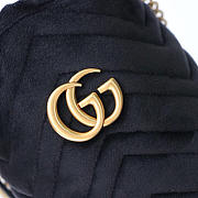 GUCCI GG Marmont Gold Buckle Leather (Black) - 2