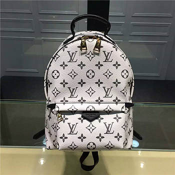 LV Palm springs backpack pm white