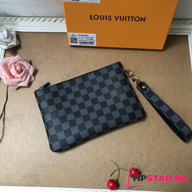 Louis Vuitton City Handbag Dark Blue  63447 - 1