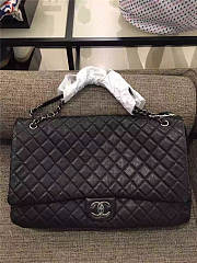 CHANEL Large Classic Flap Bag Travel Bags A91169 - 5
