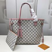 LV Neverfull MM damier pink 3767 32cm - 1