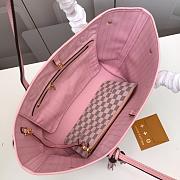 LV Neverfull MM damier pink 3767 32cm - 6