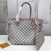 LV Neverfull MM damier pink 3767 32cm - 5