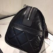 CHANEL Boston Pillow Bag Black AS1322  - 3