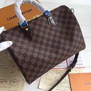 louis vuitton speedy bandoulière 30 damier ebene n41367  - 2