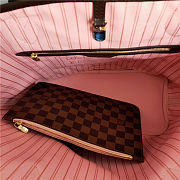 LV Neverfull mm rose ballerine 32cm - 2