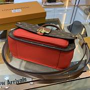 louis vuitton message bag red  m44584 - 3