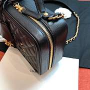 Chanel Chain Camera Bag Black 17cm-21cm - 5