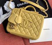 Chanel Chain Camera Bag Yellow 17cm-21cm - 6