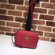 GUCCI GG Marmont Matelassé (Red) 2405 - 1