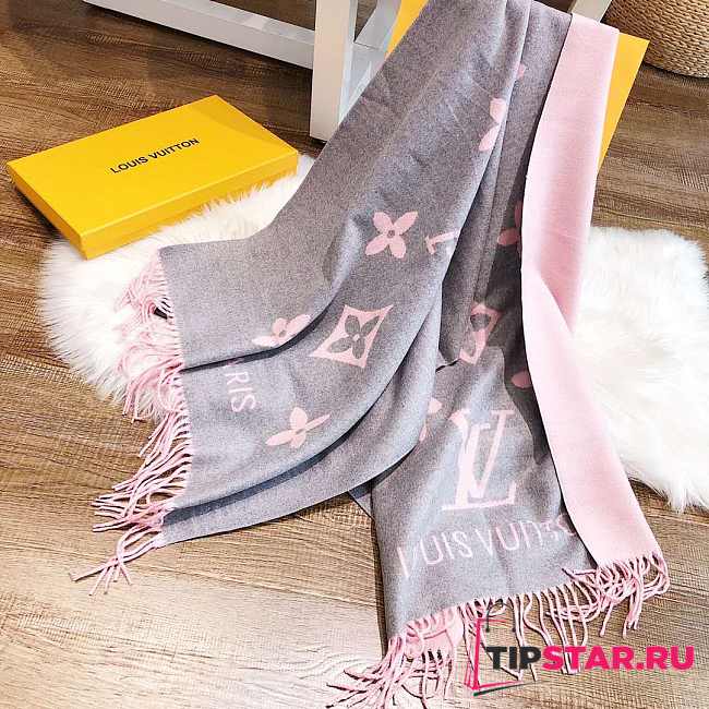 Louis Vuitton Scarf Grey  - 1