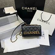 CHANEL Small Flap Bag AS1490 (Black) - 1