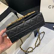 CHANEL Small Flap Bag AS1490 (Black) - 5