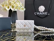 Chanel 2020 Autumn And Winter New Pearl Shoulder Strap Chest Bag - 2