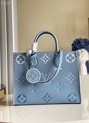 LV OnTheGo Tote Bag (Blue) M45718 - 1