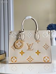 LV OnTheGo Tote Bag (Beige) M45718 - 1