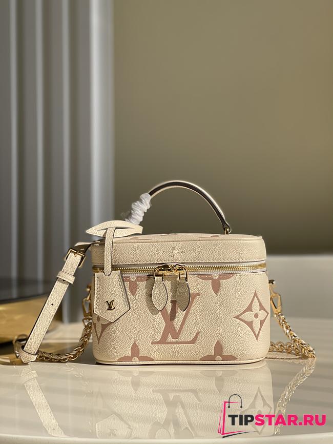 LV VANITY PM (Crème/Bois de Rose)  M45599 - 1