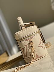 LV VANITY PM (Crème/Bois de Rose)  M45599 - 6