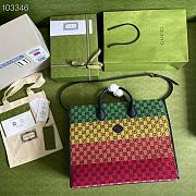 GG Multicolour large tote bag (Multicolour canvas) 659980 2U1BN 4198 - 2