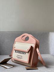 Burberry Mini Two tone Pocket Bag Natural Malt (Blush Pink) 80323311 - 5