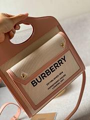 Burberry Mini Two tone Pocket Bag Natural Malt (Blush Pink) 80323311 - 2