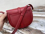 Celine Small Besace 16 Bag In Satinated Calfskin (Red) 188013BEY.27ED - 3