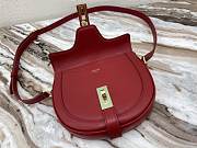 Celine Small Besace 16 Bag In Satinated Calfskin (Red) 188013BEY.27ED - 2