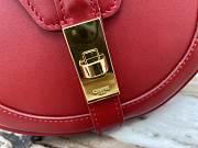 Celine Small Besace 16 Bag In Satinated Calfskin (Red) 188013BEY.27ED - 6