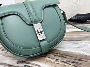 Celine Small Besace 16 Bag In Satinated Calfskin (Celadon) 188013BEY.29CN - 2