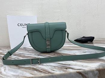 Celine Small Besace 16 Bag In Satinated Calfskin (Celadon) 188013BEY.29CN