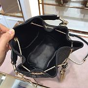 BVLGARI Serpenti Forever Bucket Bag (Black) 288625 - 3