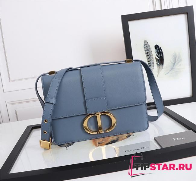 DIOR 30 Montaigne Box Bag (Demin Blue) M9204UMOS_M49E - 1