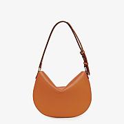 FENDI Small Crossant (Brown leather bag) 8BR790AF2PF1C6J - 4