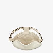 FENDI Small Crossant (White cotton bag) 8BR790AFGCF1C6R - 3