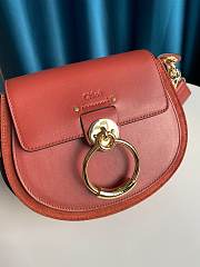 CHLOÉ Small Tess Bag (Sepia Brown) CHC18WS153A3727S - 1