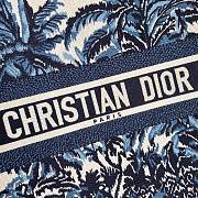 DIOR BOOK TOTE (Blue Dior Palms Embroidery) M1286ZREU_M928 - 6