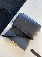 YSL Le Maillon Satchel In Smooth Leather (Black) 6497952R20W1000 - 2