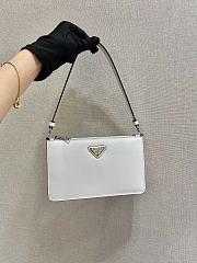 PRADA Brushed leather mini-bag (White) 1BC155_ZO6_F0009_V_OOM - 1