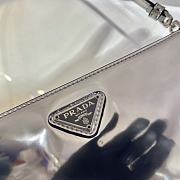 PRADA Brushed leather mini-bag (Silver) 1BC155_ZO6_F0118_V_OOM - 2