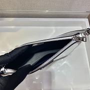 PRADA Brushed leather mini-bag (Silver) 1BC155_ZO6_F0118_V_OOM - 3
