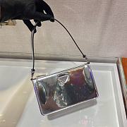 PRADA Brushed leather mini-bag (Silver) 1BC155_ZO6_F0118_V_OOM - 6