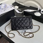 CHANEL Small Flap Bag (Black)  AS2649 B05973 94305 - 3