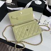 CHANEL Small Flap Bag (Light Green)  AS2649 B05973 94305 - 4