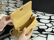 CHANEL Mini Flap Bag With Handle (Yellow) A93749 B05052 NB357 - 3