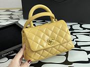 CHANEL Mini Flap Bag With Handle (Yellow) A93749 B05052 NB357 - 4
