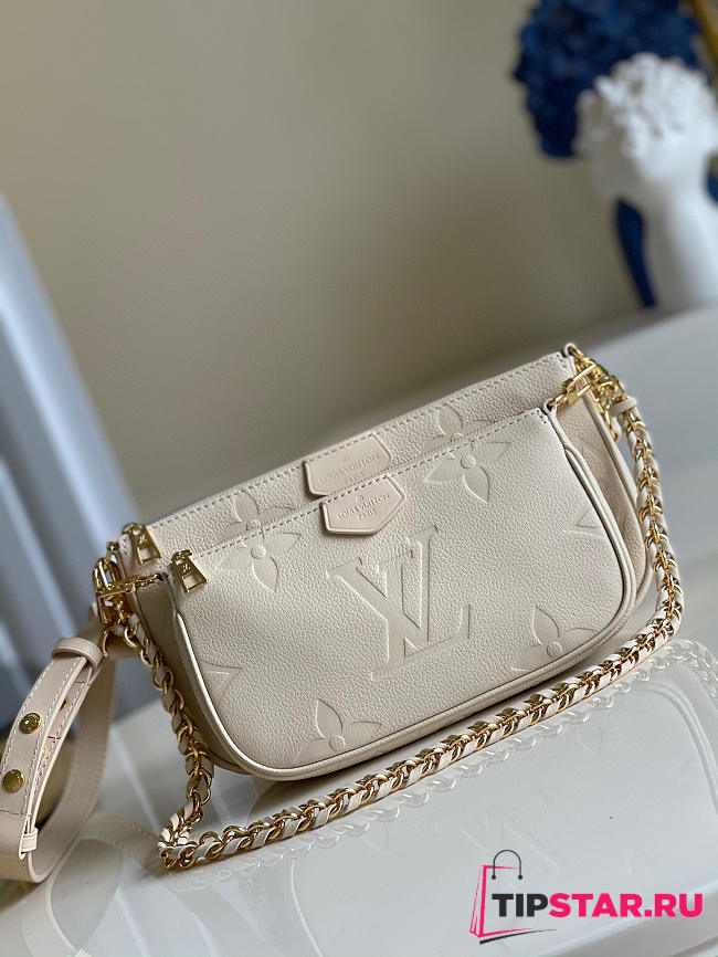 LV Multi Pochette Accessoires (White) M57631 - 1