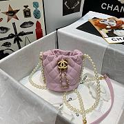 Chanel Mini Drawstring Bag (Light Pink) AS2529 B05543 NC022 - 1