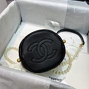 Chanel Mini Drawstring Bag (Black) AS2529 B05543 94305 - 3