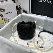 Chanel Mini Drawstring Bag (Black) AS2529 B05543 94305 - 5