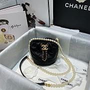 Chanel Mini Drawstring Bag (Black) AS2529 B05543 94305 - 4